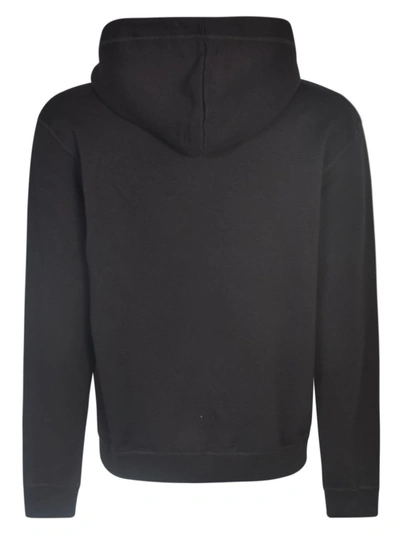 Shop Dsquared2 Icon Studded Hoodie In Black