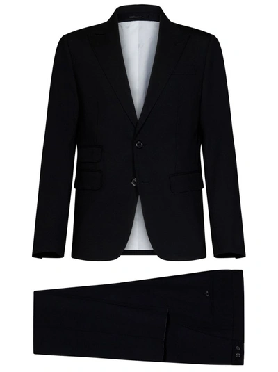 Shop Dsquared2 Black Dress Suit
