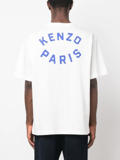 Shop Kenzo White Crew-neck T-shirt