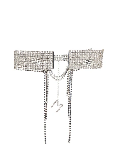 Shop Magda Butrym Silver Choker Necklace