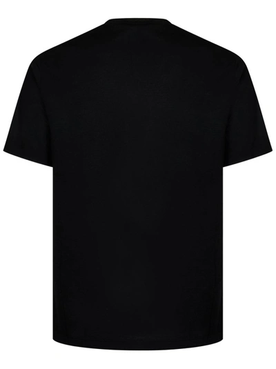 Shop Lardini Black Roundneck T-shirt