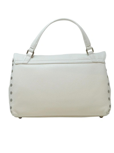 Shop Zanellato White Postina Daily S Giorno S Leather Handbag