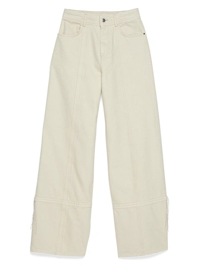 Shop Aeron Podium - Wide Leg Pants In White