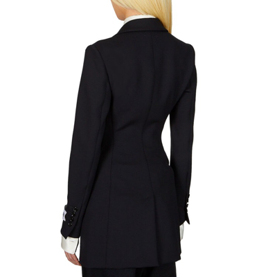 Shop Dolce & Gabbana Kim Single Breasted Blazer In Black