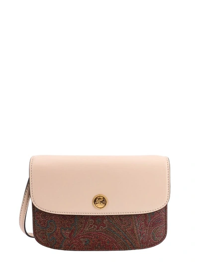 BROWN ETRO PAISLEY SHOULDER BAG WITH INSERTS (014278010)