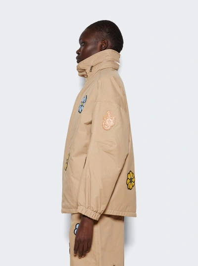 Shop Moncler Genius Delamont Jacket In Brown