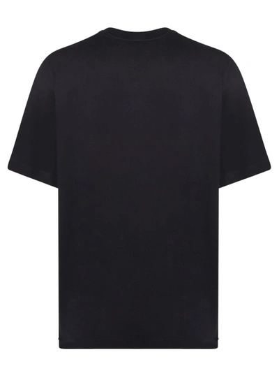 Shop Versace Jeans Couture Collage Print Black T-shirt