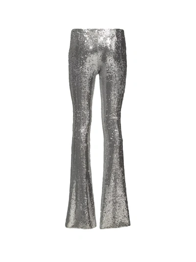 Shop Philosophy Di Lorenzo Serafini Trouser With Sequins In Grey