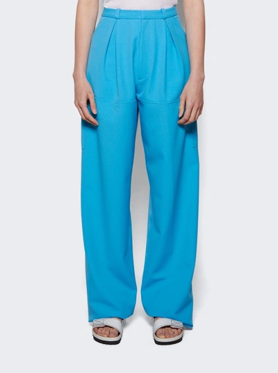 Shop Lhd Blue Ventilo Pants