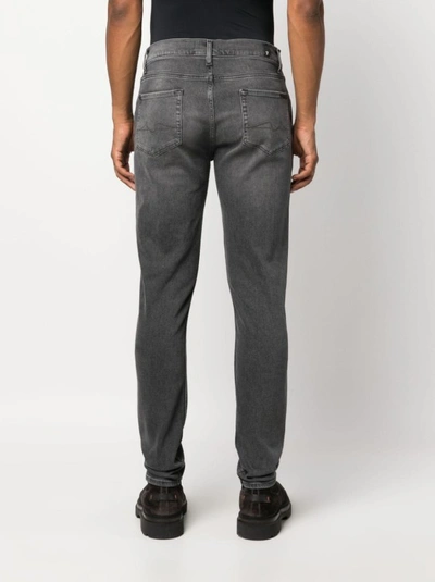 Shop 7 For All Mankind Grey Denim Jeans