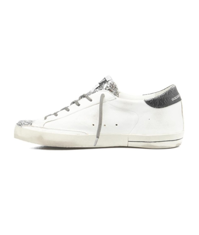 Shop Golden Goose White Sneakers "super Star Classic"