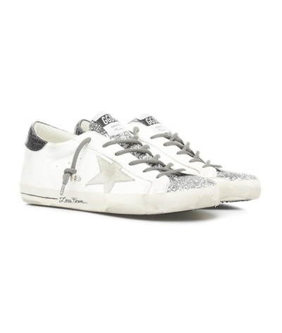 Shop Golden Goose White Sneakers "super Star Classic"