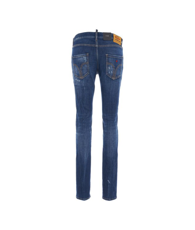 Shop Dsquared2 Jeans "24/72" In Blue