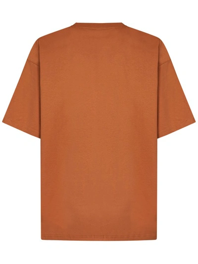 Shop Martine Rose Short-sleeved T-shirt In Brown
