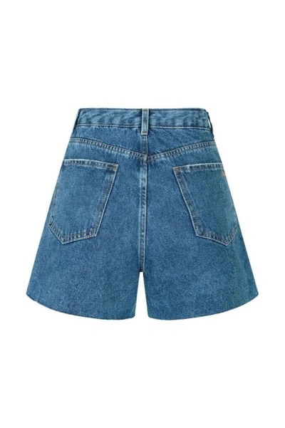Shop Hi Lo Wear Blue Shorts Provence Intense
