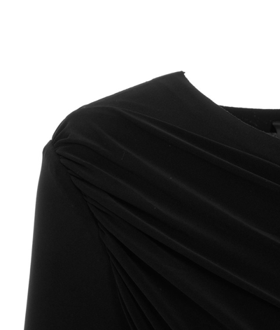 Shop Norma Kamali Diana Dress In Black