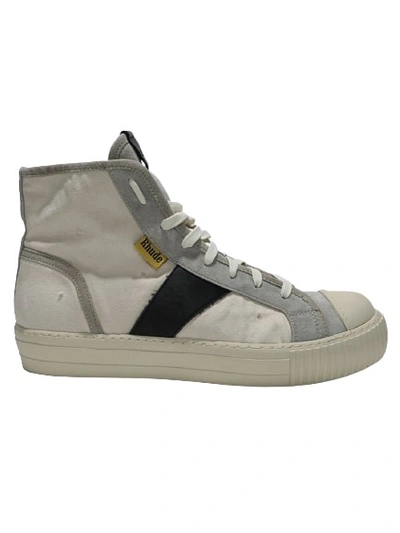 Shop Rhude Bel Airs Sneaker In Grey