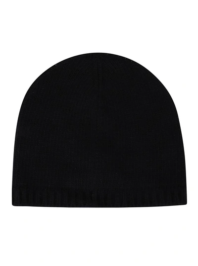 Shop Dsquared2 Icon-embroidered Ribbed Beanie In Black