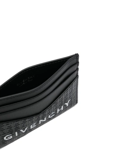 Shop Givenchy Black Leather Wallets