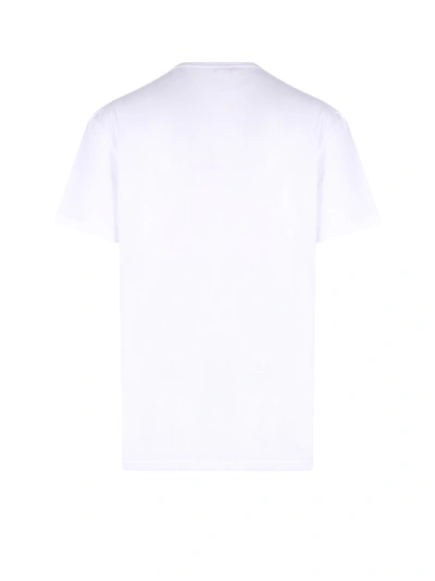 Shop Alexander Mcqueen Cotton T-shirt With Mcqueen Graffiti Print In White