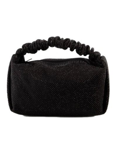 Shop Alexander Wang Mini Scrunchie Handbag - Polyester - Black