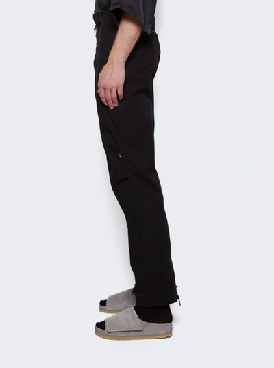 Shop 032c Split-s Zip Trousers In Black