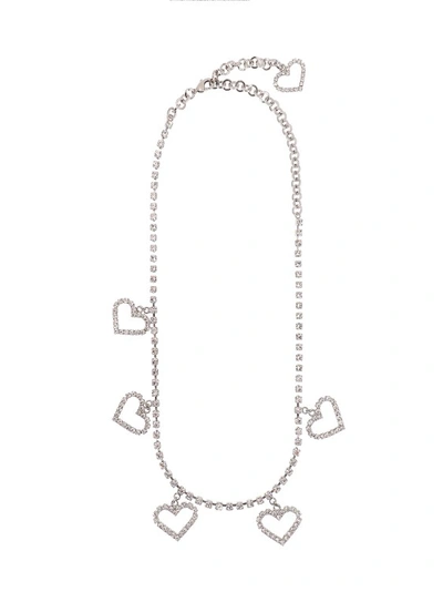 Shop Alessandra Rich Metal Necklace In Not Applicable