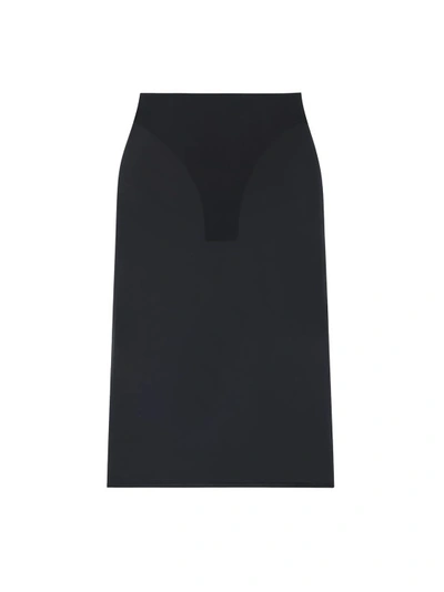 Shop Courrèges Black Nylon Skirt
