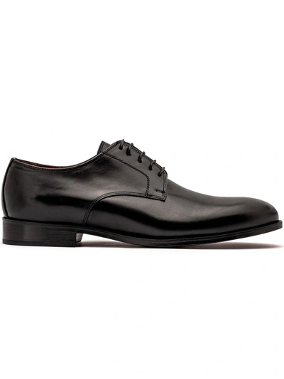 Shop Alexander 1910 Derby Montenapoleone - Black Smooth Calf