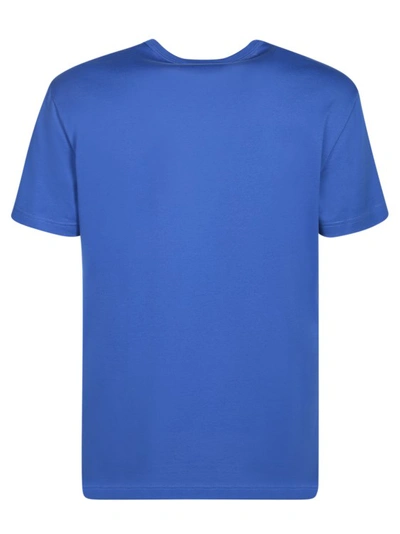 Shop Dolce & Gabbana Blue Classic Embossed T-shirt