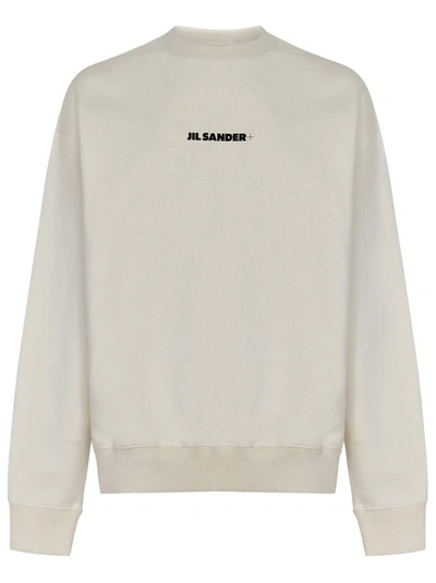 Jil Sander Sweatshirt With Logo In White | ModeSens