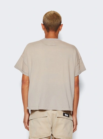 Shop Rhude Reverse T-shirt In Grey