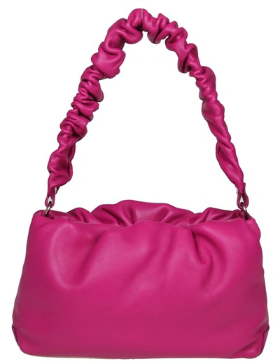 Shop Zanellato Orchid Leather Tulipa Heritage Shoulder Bag In Pink