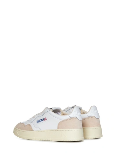 Shop Autry White Low-top Sneakers