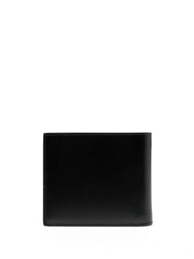 Givenchy Classic Black Leather Wallet In Black