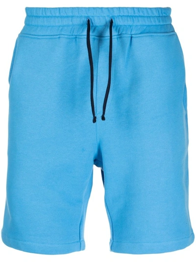 Shop Vilebrequin Blue Jogging Bermuda Shorts
