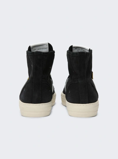 Shop Rhude Bel Airs Sneaker In Black