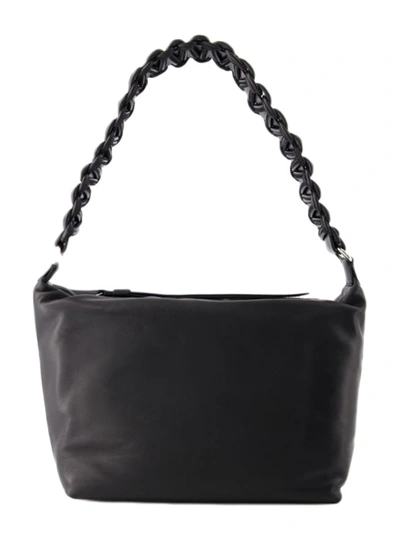Shop Kara Hobo Lattice Xl Bag - Leather - Black