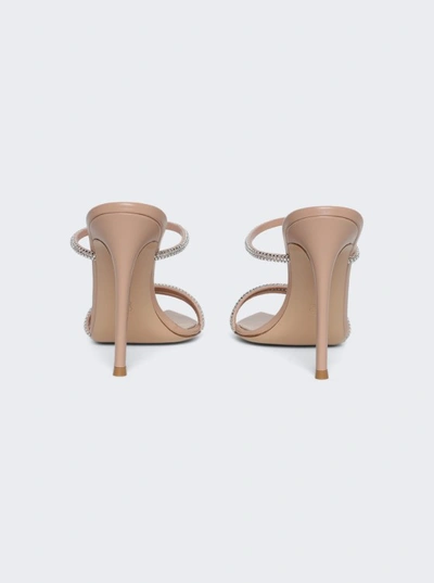 Shop Gianvito Rossi Cannes High Heel Sandal In Neutrals