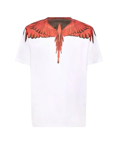 Shop Marcelo Burlon County Of Milan Icon Wings White T-shirt