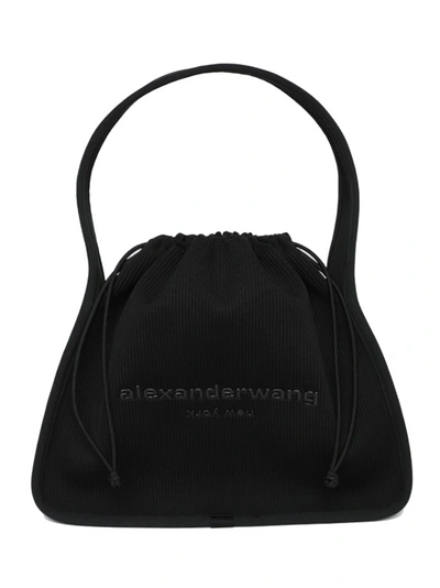 Shop Alexander Wang Ryan Large Bag In Black