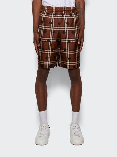 Shop Burberry Casual Shorts In Brown