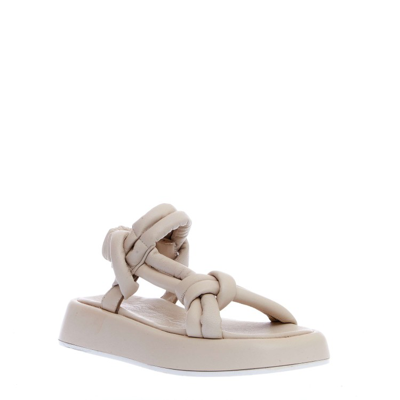 Shop Strategia Butter Soft Leather Sandal In Neutrals