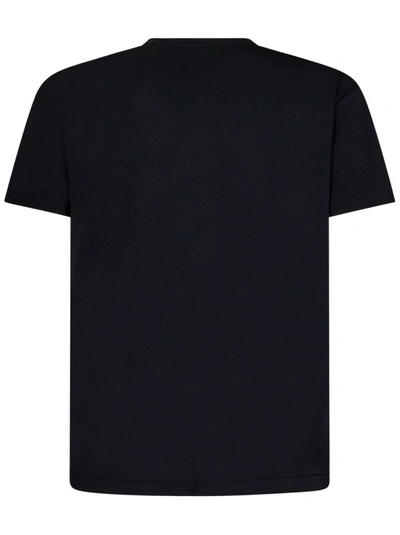 Shop Tom Ford Black Crew Neck T-shirt