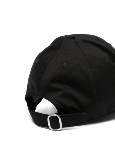 Shop Off-white Black Cotton Hat