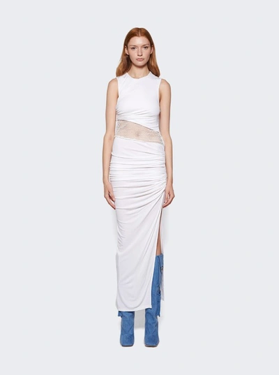 Shop Christopher Esber Boketto Column Dress In White