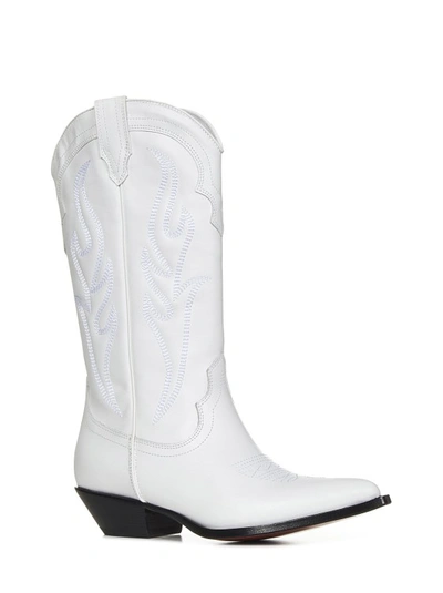 Shop Sonora White Leather Boots