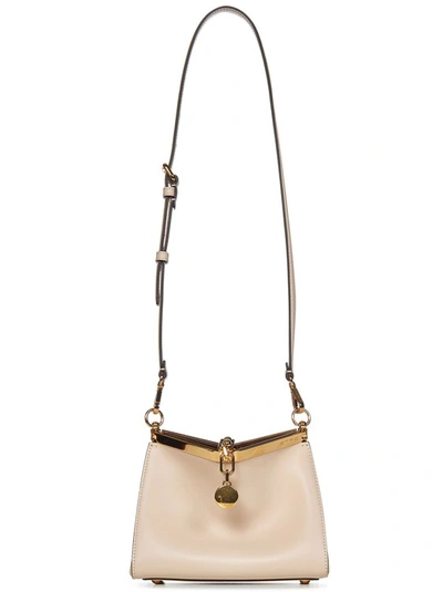 Shop Etro Ivory Vela Mini Shoulder Bag In Neutrals