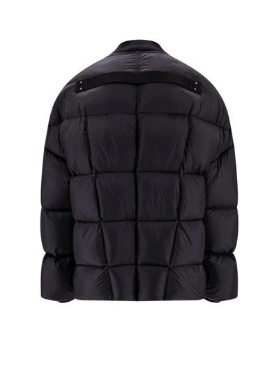 Shop Rick Owens Padded And Quilted Recycled Nylon Jacket In Black