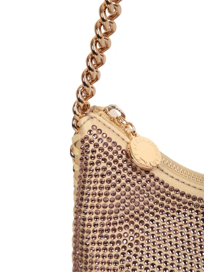 Shop Stella Mccartney Falabella Bag In Gold